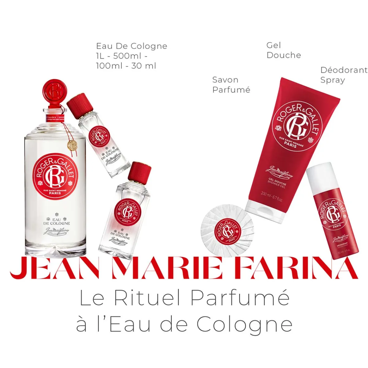 Roger & Gallet Déodorant|- Jean Marie Farina - Déodorant