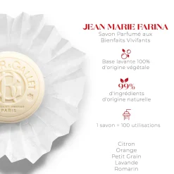 Roger & Gallet Savon|- Jean Marie Farina - Coffret Savons Parfumés 300g