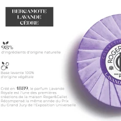Roger & Gallet Savon|- Lavande Royale - Savon Bienfaisant 100g