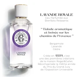 Roger & Gallet Eau Parfumée|- Lavande Royale - Eau Parfumée Bienfaisante