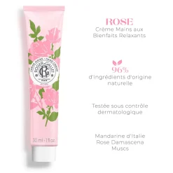Roger & Gallet Soin Des Mains|- Rose - Crème Mains Bienfaisante 30ml