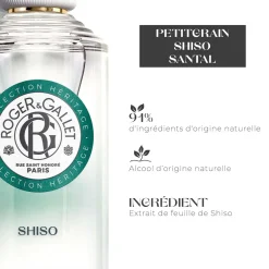 Roger & Gallet Eau Parfumée|- Shiso - Eau Parfumée Bienfaisante