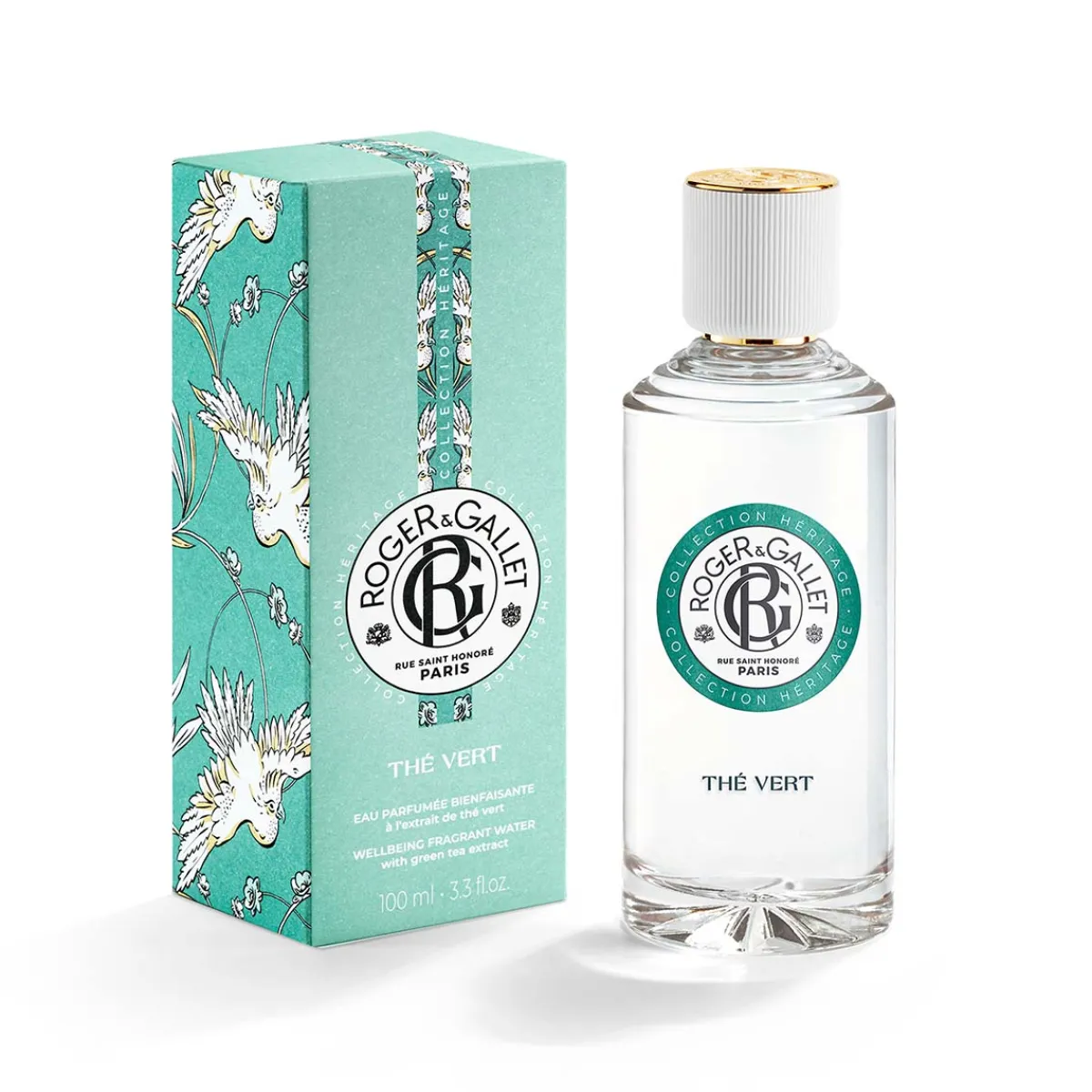 Roger & Gallet Eau Parfumée|- Thé Vert - Eau Parfumée Bienfaisante