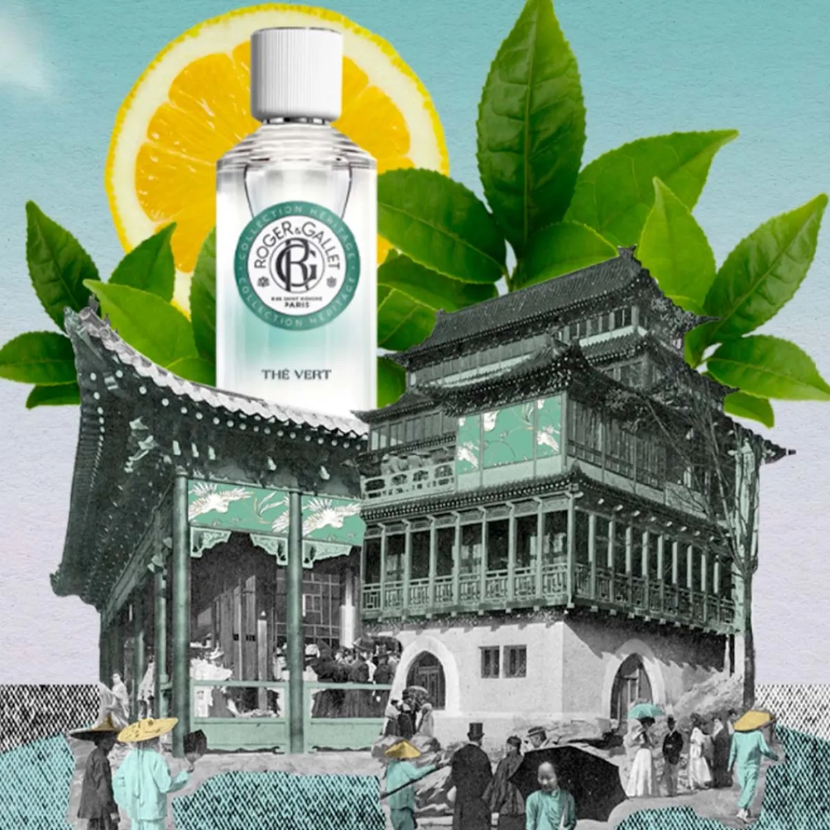 Roger & Gallet Eau Parfumée|- Thé Vert - Eau Parfumée Bienfaisante