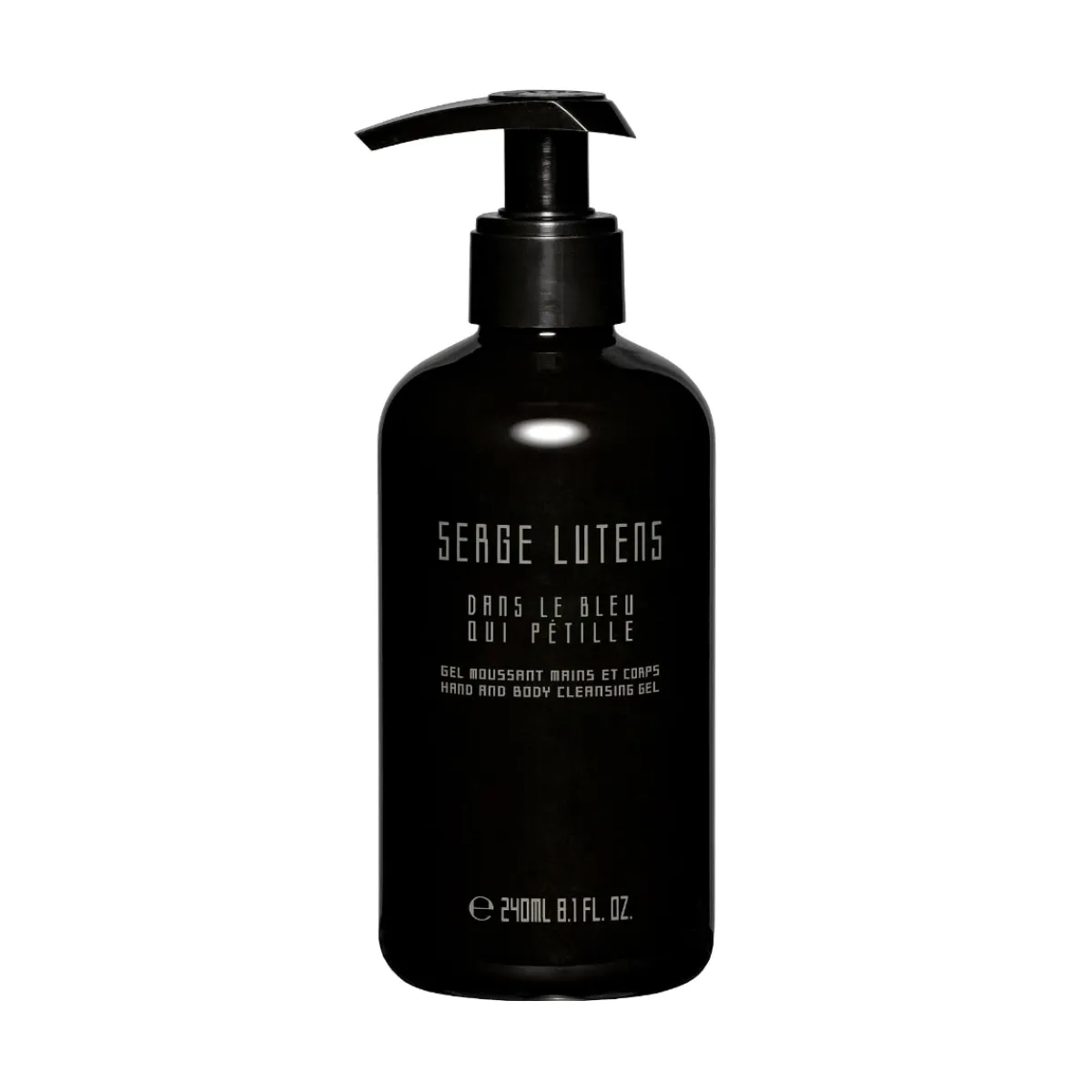 Serge Lutens Soin Des Mains|Main|- Dans le bleu qui pétille - Gel Moussant mains et corps 240 ml