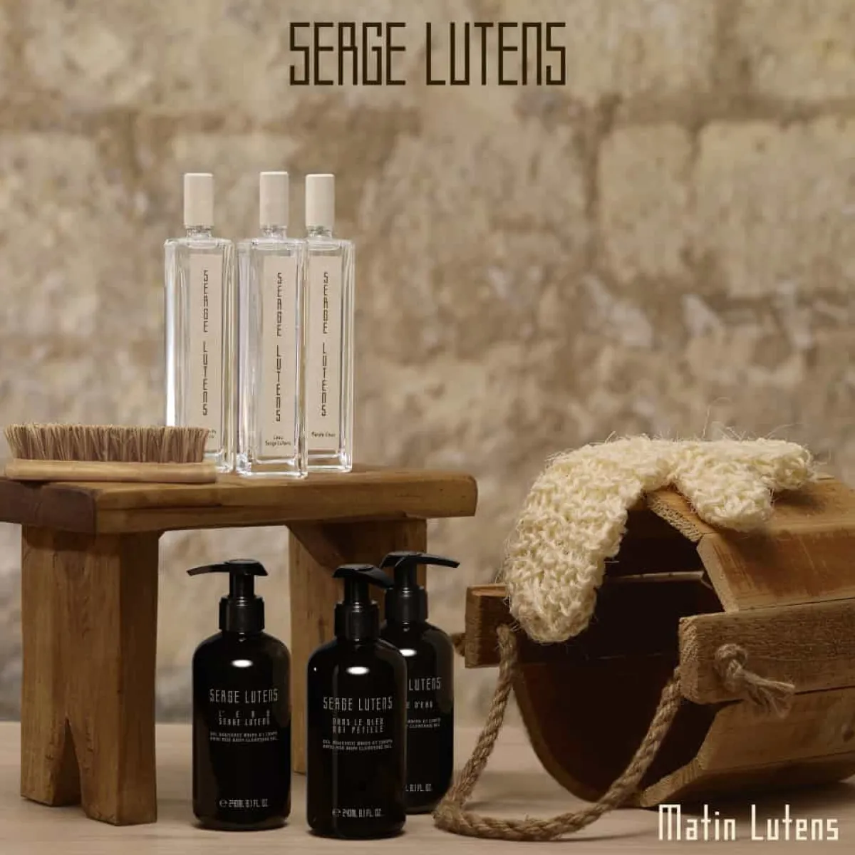 Serge Lutens Soin Des Mains|Main|- Dans le bleu qui pétille - Gel Moussant mains et corps 240 ml