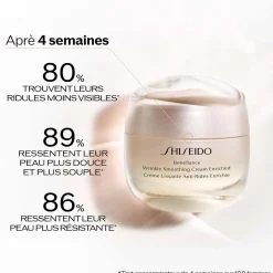 Shiseido Soin Anti-Âge|Crème Anti-Âge|- Benefiance - Crème Lissante Anti-Rides Enrichie