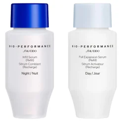 Shiseido Soin Éclat|Soin Spécifique|- Bio-Performance Skin Filler - Recharge Sérum Comblant Nuit & Sérum Activateur Jour - 2 x 30 ml