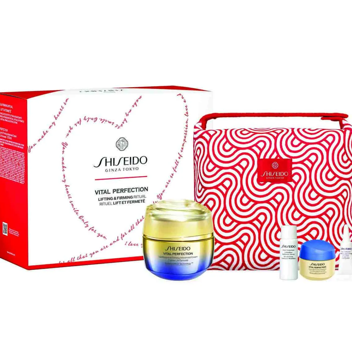 Shiseido Pour Elle|Coffrets De Soins|- Coffret Rituel Lift et Fermeté Vital Perfection