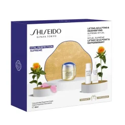 Shiseido Pour Elle|Coffrets Soins Du Visage|- Coffret Rituel Suprême Liftant, Sculptant et Raffermissant