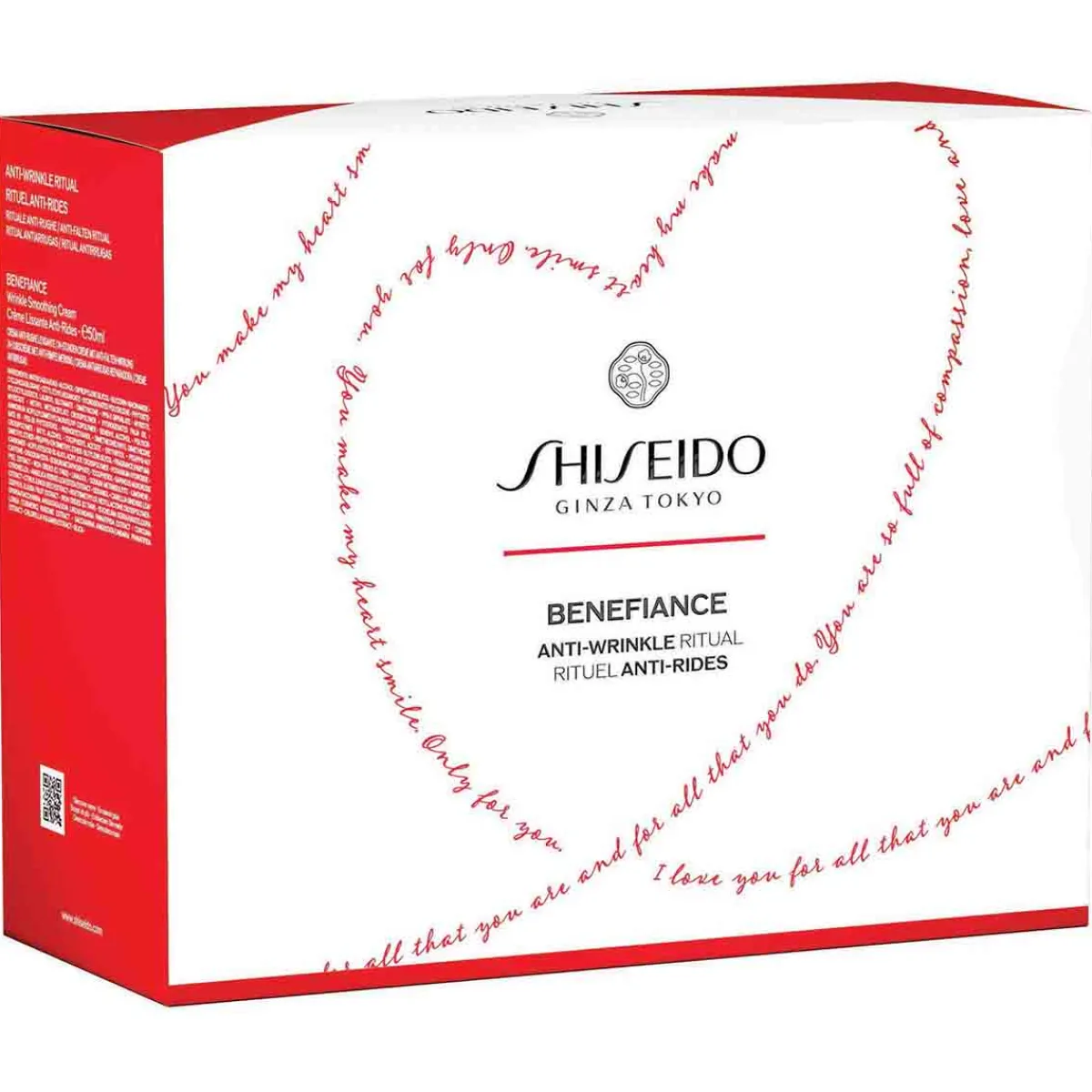 Shiseido Pour Elle|Coffrets De Soins|- Coffret Rituel Anti-rides Benefiance