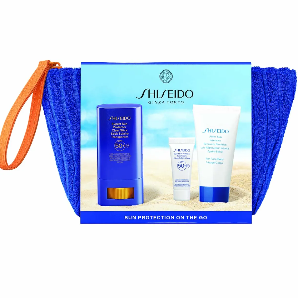 Shiseido Crème Solaire Visage|Protection Solaire|- Coffret Solaire Voyage