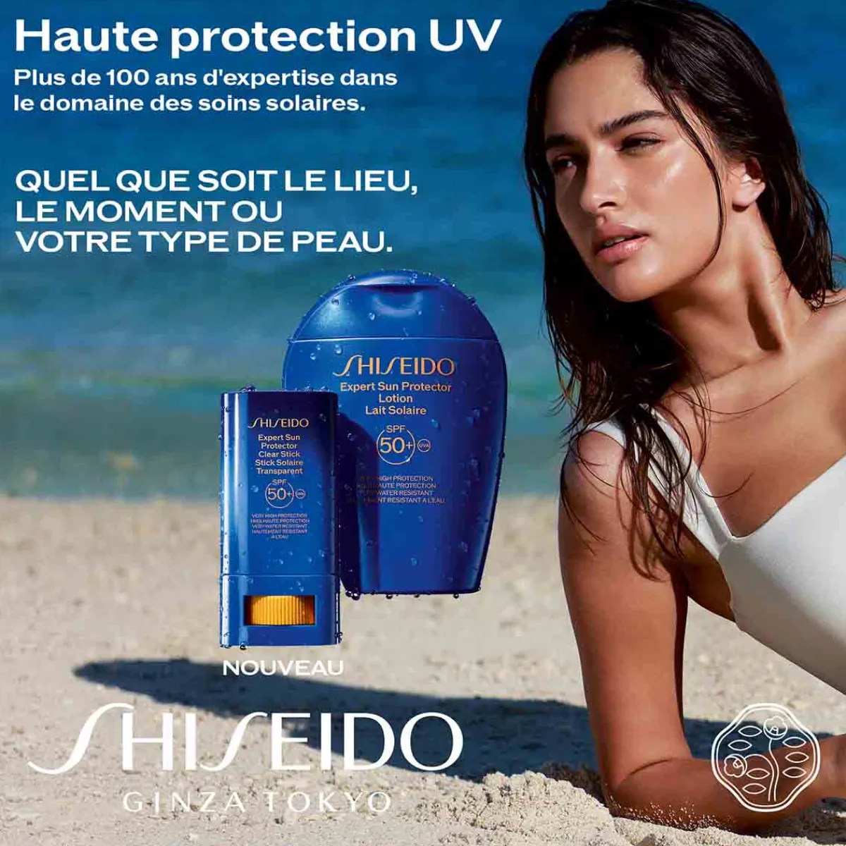 Shiseido Crème Solaire Corps|Protection Solaire|- Lait Solaire SPF 30 | 300ml
