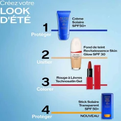 Shiseido Crème Solaire Visage|Protection Solaire|- Stick Solaire Transparent SPF 50+