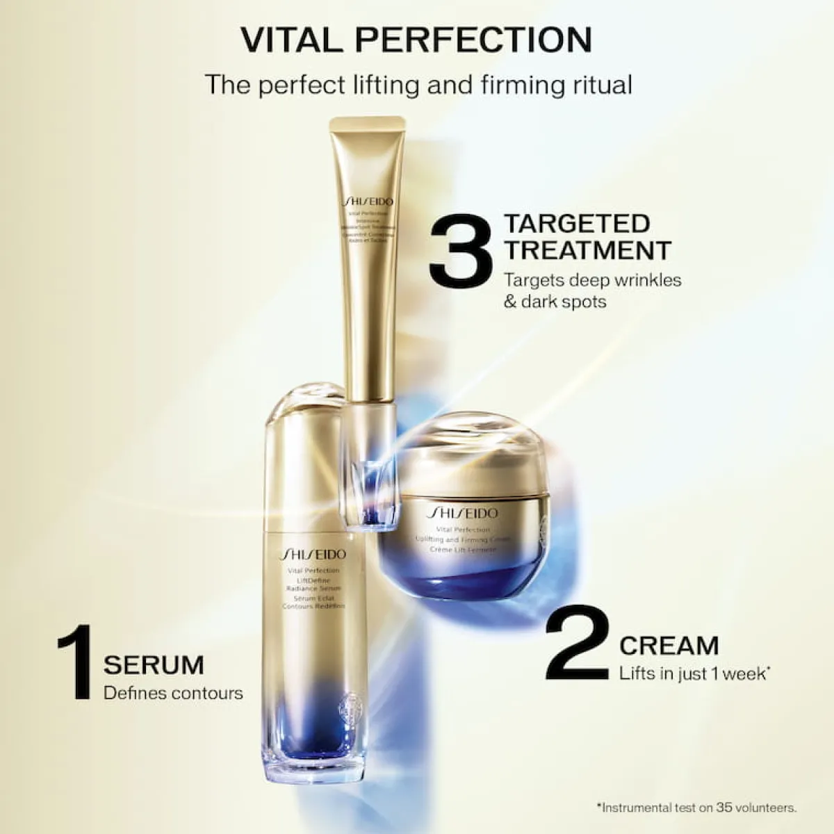 Shiseido Soin Anti-Âge|- Vital Perfection - Concentré Correcteur Rides et Taches 20 ml