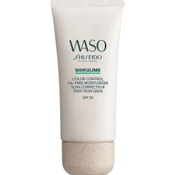 Shiseido Hydratant Visage|- Waso - Soin Correcteur Teint Non Gras SPF30 50 ml
