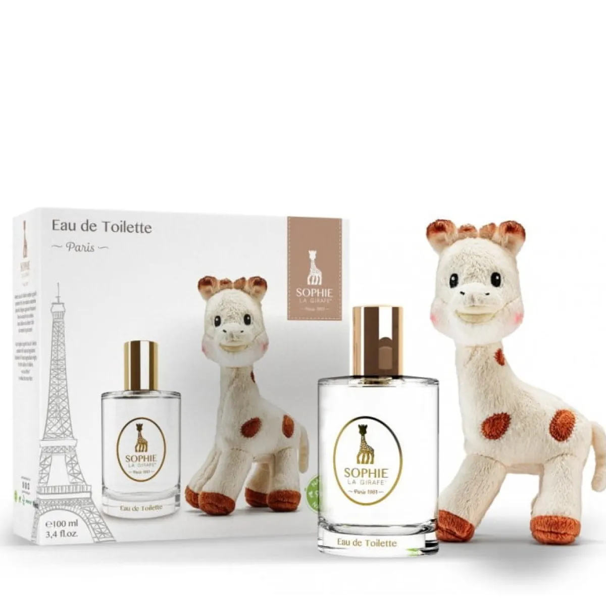 Sophie La Girafe Coffrets Enfants|- Coffret - Eau de Toilette 100 ml + Peluche
