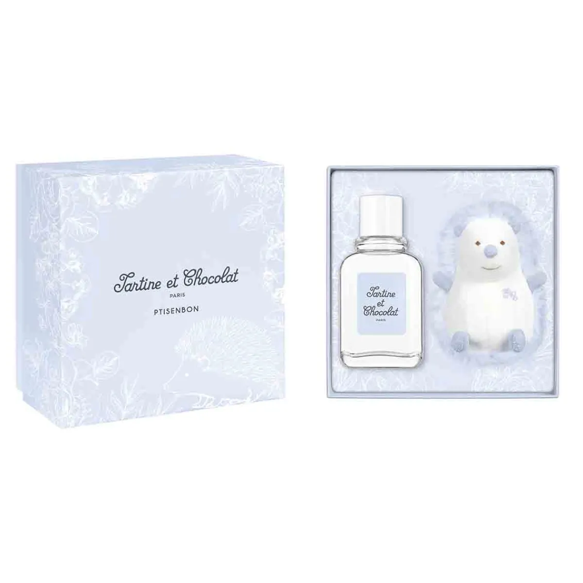 Tartine et Chocolat Pour Enfant|Coffrets Enfants|- Coffret Ptisenbon - Eau de Toilette 100ml + Peluche