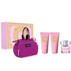 Versace Pour Elle|Coffrets Femme|- Coffret Bright Crystal - Eau de Toilette 90ml + 3 produits