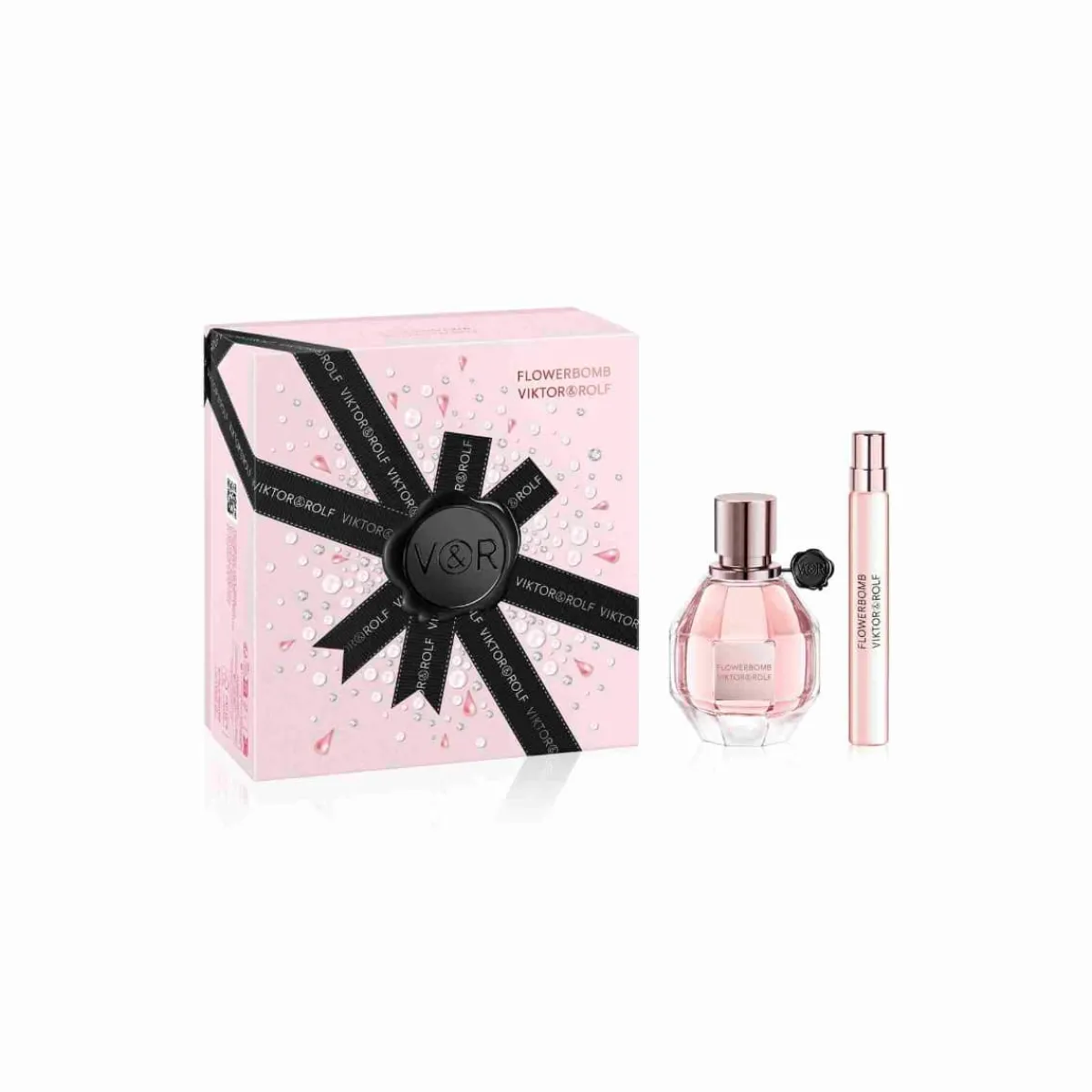 Viktor & Rolf Pour Elle|Coffrets Femme|- Coffret Flowerbomb - Eau de Parfum 50 ml + 10 ml