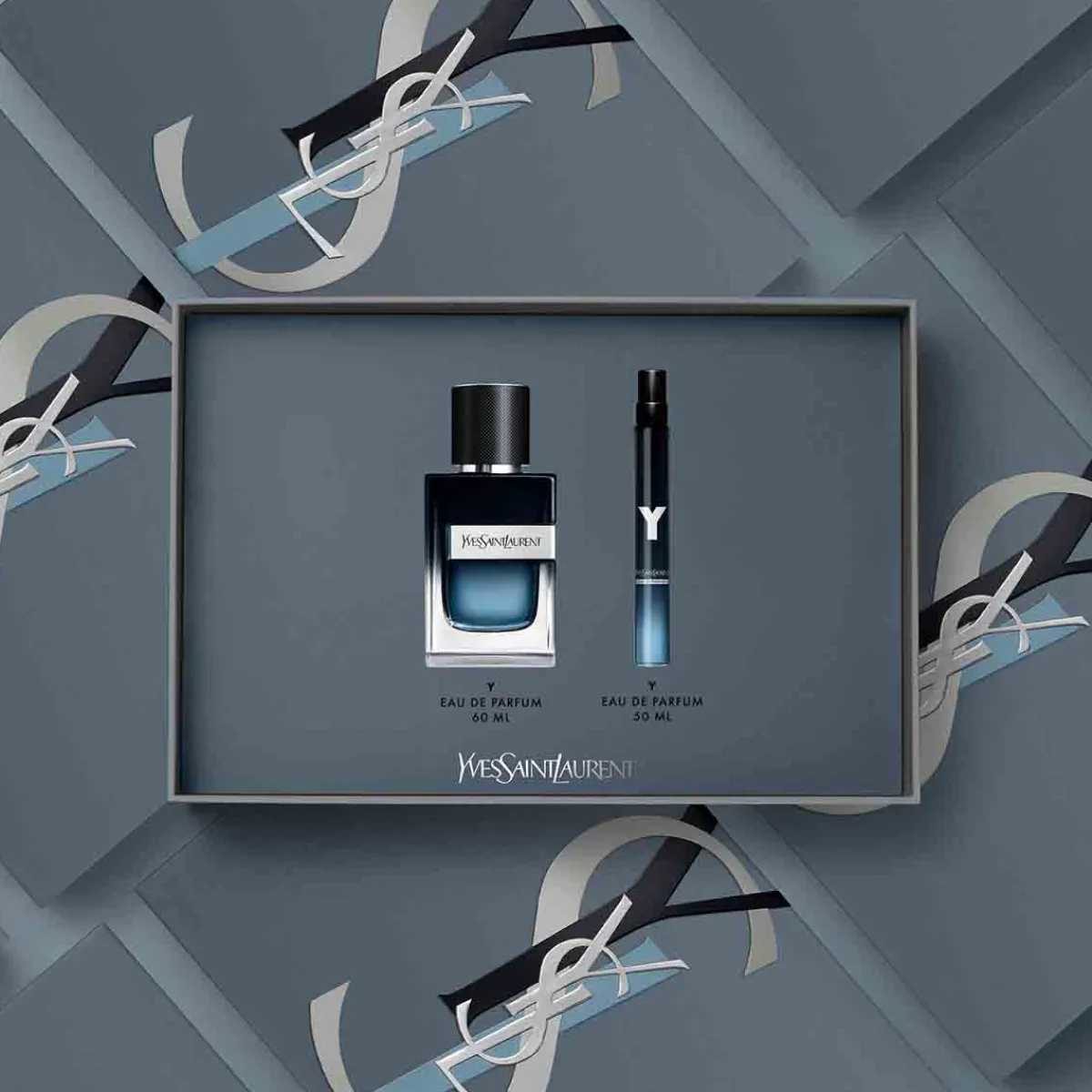 Yves Saint Laurent Pour Lui|Coffrets Homme|- Coffret Y - Eau de Parfum 60ml + Vaporisateur 10ml