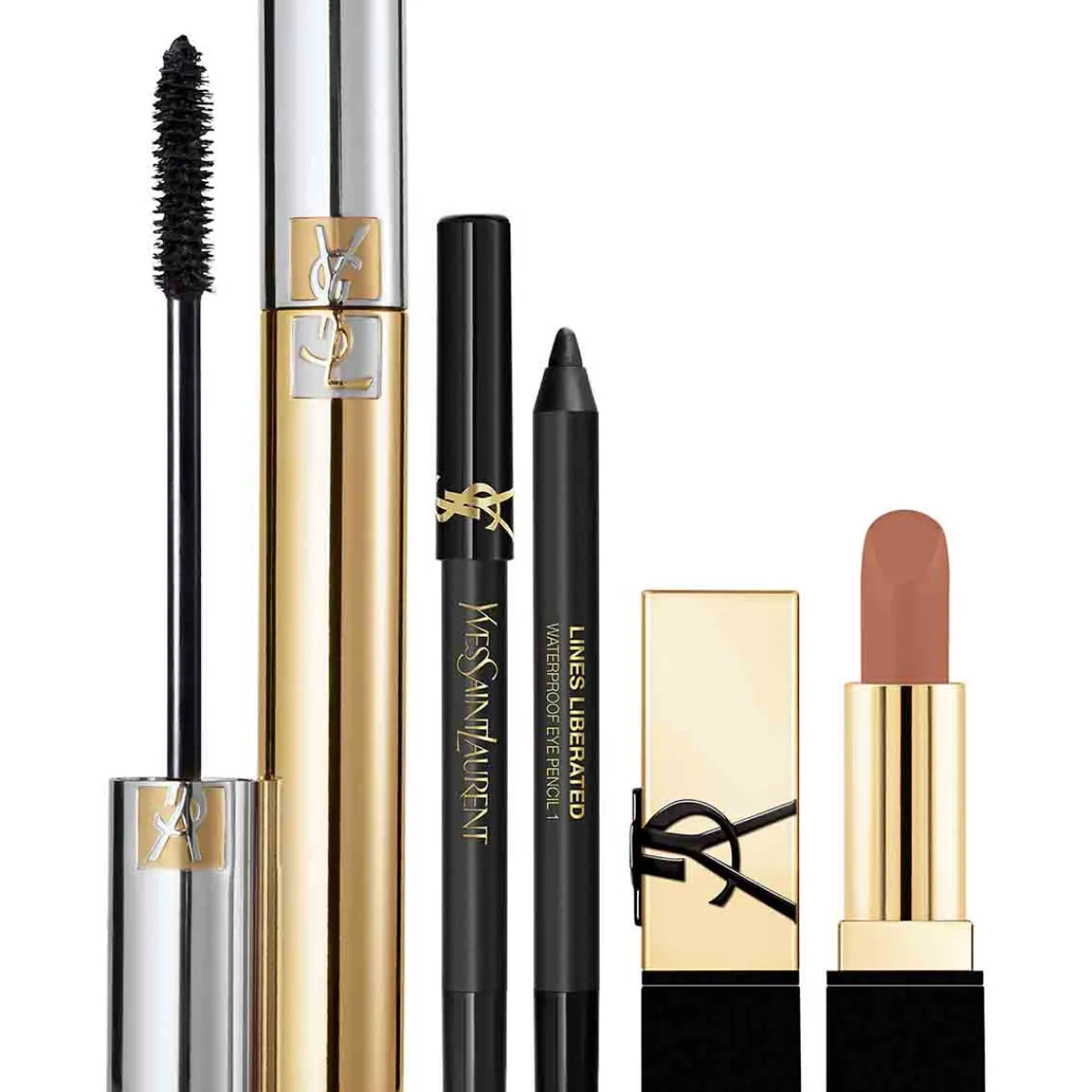 Yves Saint Laurent Pour Elle|- Coffret Mascara Volume Effet Faux Cils + 2 Produits