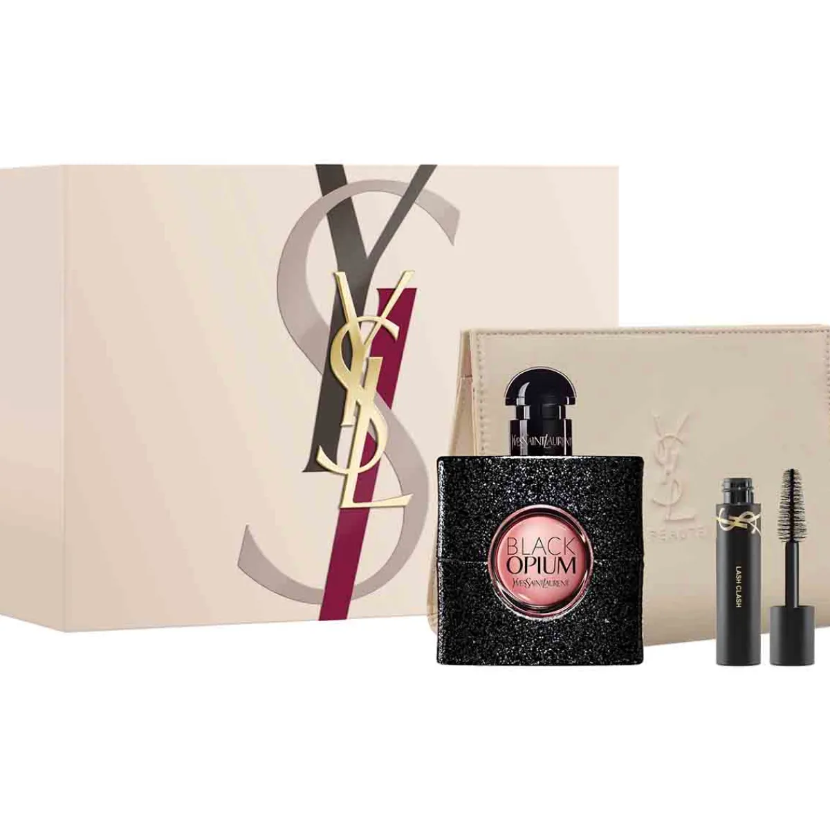 Yves Saint Laurent Pour Elle|- Coffret Black Opium - Parfum 50ml + 2 produits