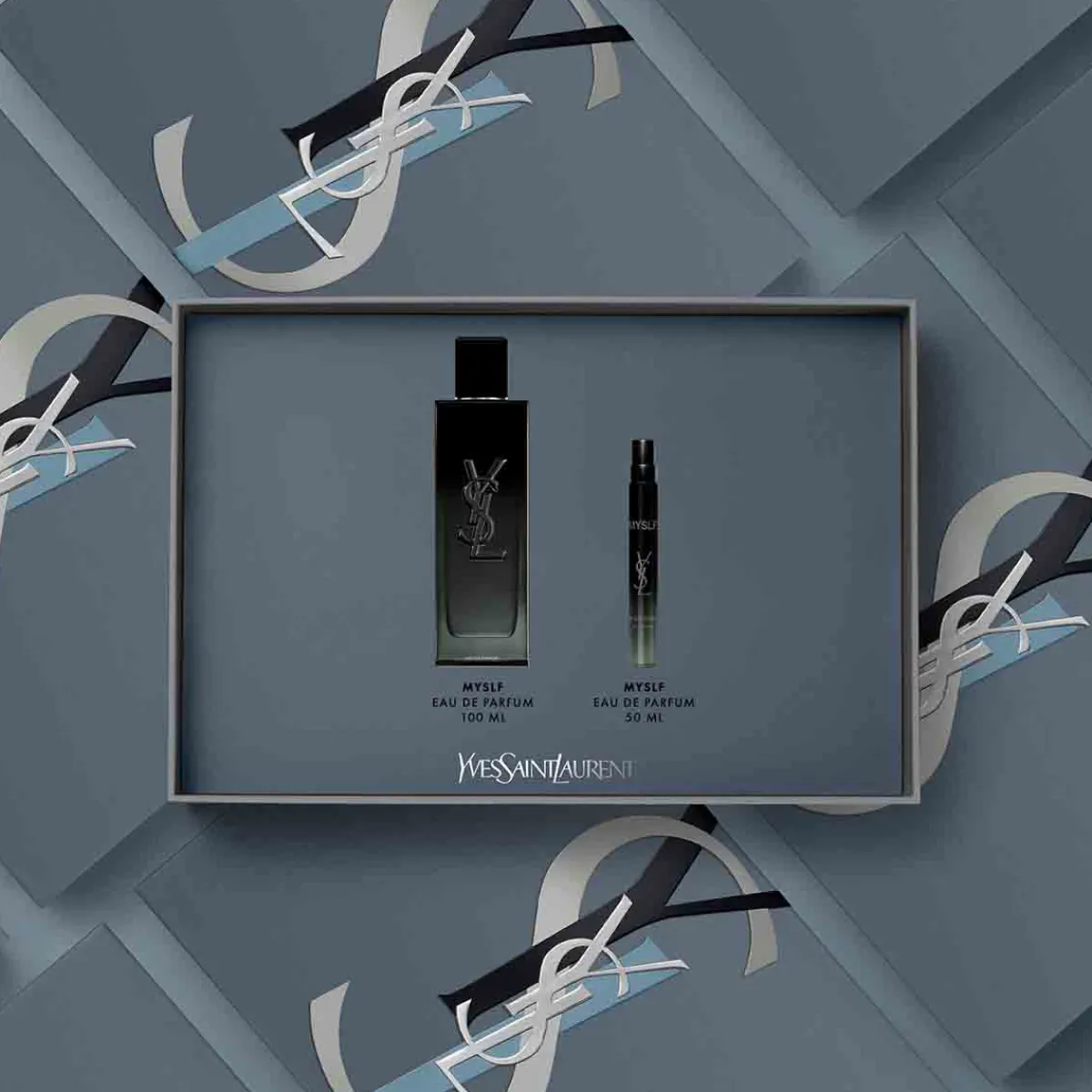 Yves Saint Laurent Pour Lui|Coffrets Homme|- Coffret MYSLF - Eau de Parfum 100ml + Vaporisateur 10ml