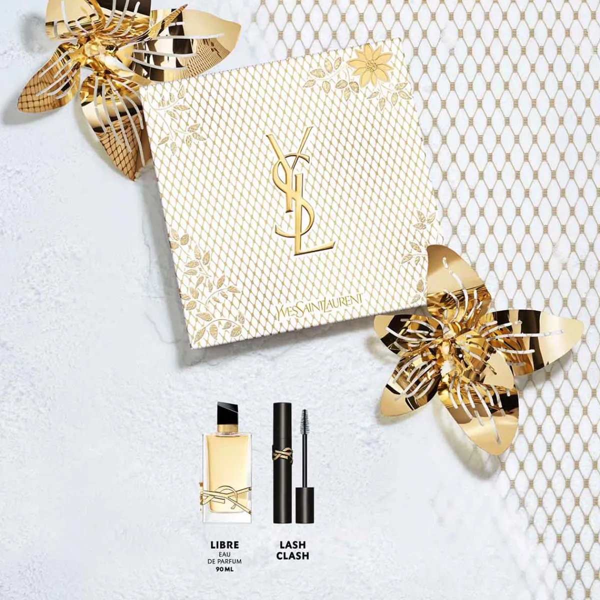 Yves Saint Laurent Pour Elle|Eau De Parfum|- Libre Coffret Cadeau Parfum Femme 90 ml