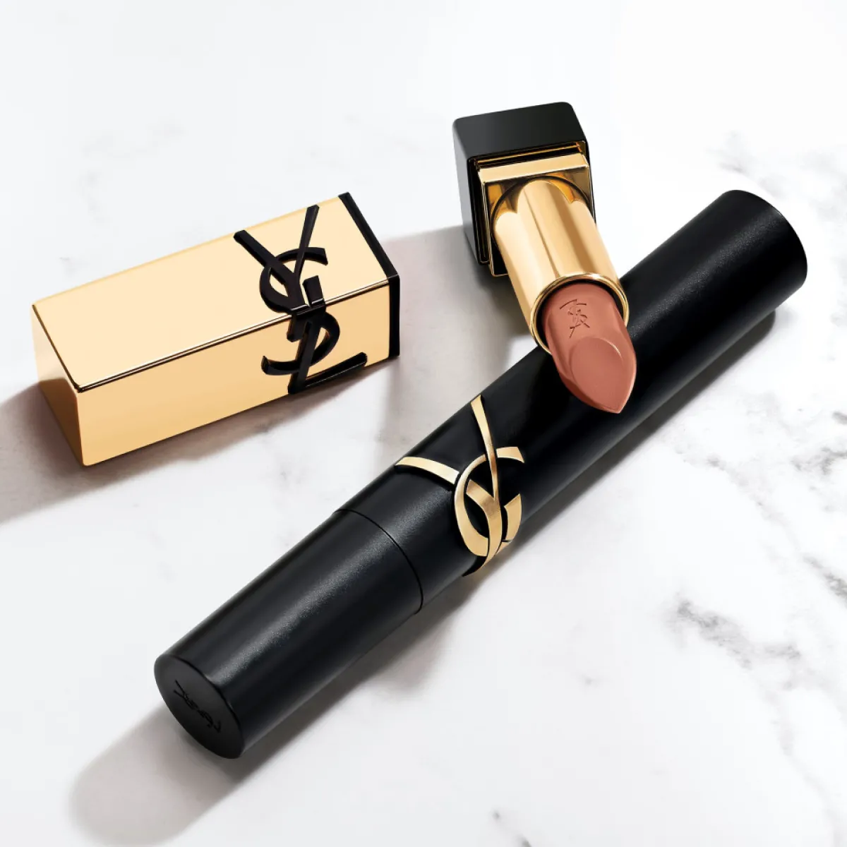Yves Saint Laurent Soin Des Lèvres|Rouge À Lèvres|- Rouge Pur Couture Rouge à lèvres fini satin - P2 ROSE NO TABOO