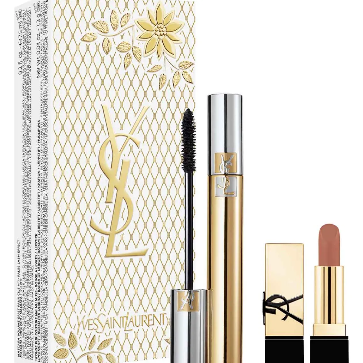 Yves Saint Laurent Mascara|- Mascara Volume Effet Faux Cils Coffret Cadeau Maquillage