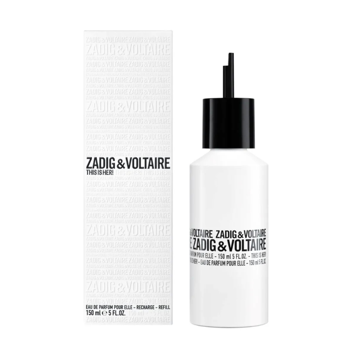 Zadig & Voltaire Recharges De Parfums|- This is Her! - Eau de Parfum - Recharge 150 ml